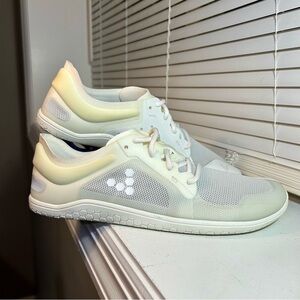 Vivobarefoot Primus Lite III White Beige Barefoot Minimalist Shoes Womens Size 9